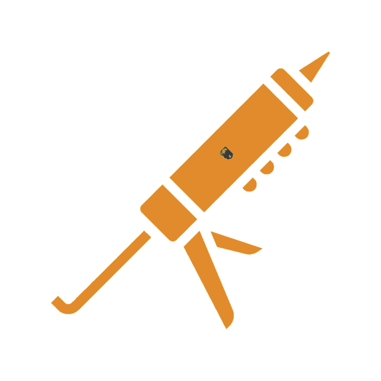 13 A picture of an orange tool on a green background.