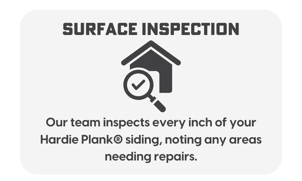 surface-inspection A black and white graphic with instructions for surface inspection.